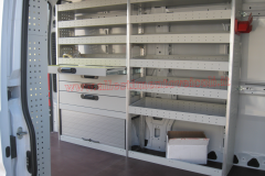 Allestimenti Furgoni per Fiat Ducato, Peugeot Boxer, Citroën Jumper, Mercedes Sprinter, Volkswagen Crafter, Renault Master, Iveco Daily, Nissan NV400, Opel Movano, Ford Transit, Fiat Doblo, Renault Trafic, Nissan Interstar, Ford Custom, Nissan NV2500, Volkswagen Transporter, Toyota Proace, Mercedes Vito.