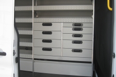 Allestimenti Furgoni per Fiat Ducato, Peugeot Boxer, Citroën Jumper, Mercedes Sprinter, Volkswagen Crafter, Renault Master, Iveco Daily, Nissan NV400, Opel Movano, Ford Transit, Fiat Doblo, Renault Trafic, Nissan Interstar, Ford Custom, Nissan NV2500, Volkswagen Transporter, Toyota Proace, Mercedes Vito.