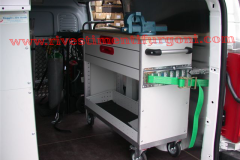 Allestimenti Furgoni per Fiat Ducato, Peugeot Boxer, Citroën Jumper, Mercedes Sprinter, Volkswagen Crafter, Renault Master, Iveco Daily, Nissan NV400, Opel Movano, Ford Transit, Fiat Doblo, Renault Trafic, Nissan Interstar, Ford Custom, Nissan NV2500, Volkswagen Transporter, Toyota Proace, Mercedes Vito.