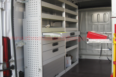 Allestimenti Furgoni per Fiat Ducato, Peugeot Boxer, Citroën Jumper, Mercedes Sprinter, Volkswagen Crafter, Renault Master, Iveco Daily, Nissan NV400, Opel Movano, Ford Transit, Fiat Doblo, Renault Trafic, Nissan Interstar, Ford Custom, Nissan NV2500, Volkswagen Transporter, Toyota Proace, Mercedes Vito.