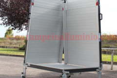 Rampe di Carico in Alluminio mobili e fisse per furgoni